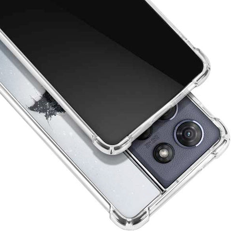 DC Comics Arkham Origins Arkham Logo Moto G Play 5G (2025) Clear Case