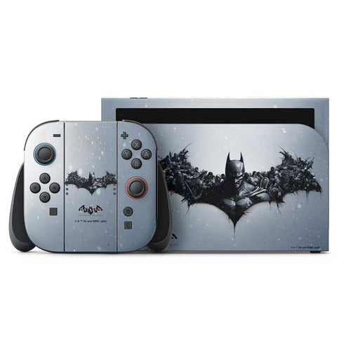 DC Comics Arkham Origins Arkham Logo Nintendo Skins