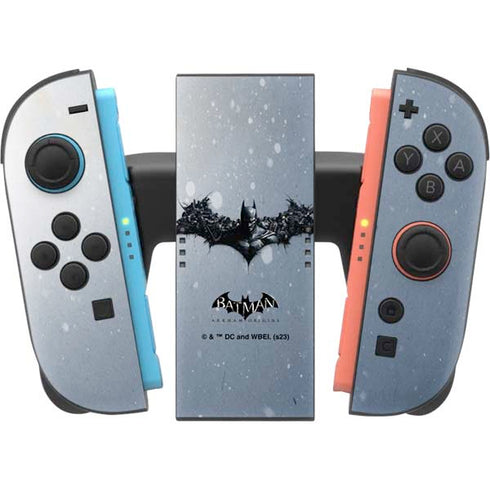 DC Comics Arkham Origins Arkham Logo Nintendo Switch 2 (2025) Joy-Con Controller Skin