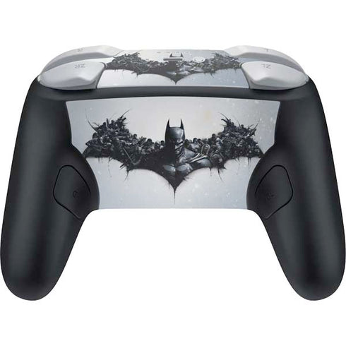 DC Comics Arkham Origins Arkham Logo Nintendo Switch 2 (2025) Pro Controller Skin
