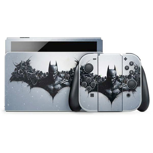 DC Comics Arkham Origins Arkham Logo Nintendo Skins