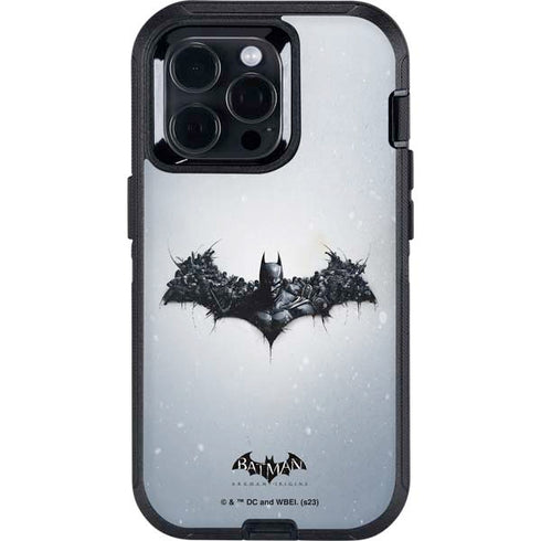 DC Comics Arkham Origins Arkham Logo Otterbox Defender iPhone Skin