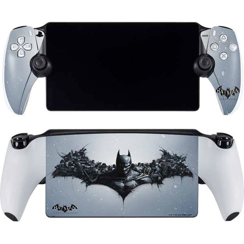 DC Comics Arkham Origins Arkham Logo PlayStation Portal Remote Player Skin