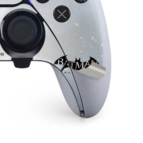DC Comics Arkham Origins Arkham Logo PS5 DualSense Edge Pro Controller Skin