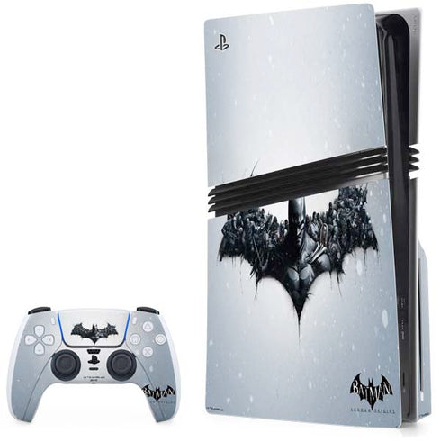 DC Comics Arkham Origins Arkham Logo PlayStation PS5 Skins