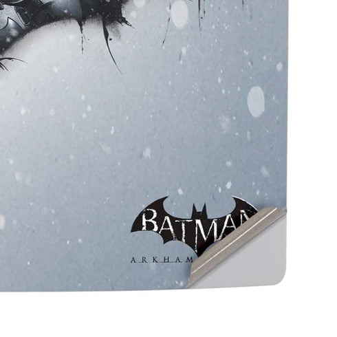 DC Comics Arkham Origins Arkham Logo PS5 Pro Disk Console Skin