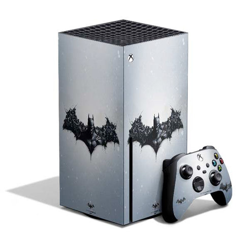 DC Comics Arkham Origins Arkham Logo Xbox Series X Bundle Skin
