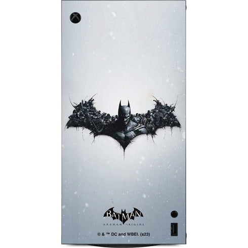 DC Comics Arkham Origins Arkham Logo XBox Series X Digital Edition Console Skin