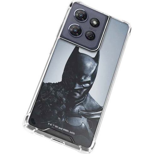 DC Comics Arkham Origins Batman Moto G 5G (2025) Clear Case
