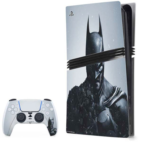 DC Comics Arkham Origins Batman PS5 Pro Bundle Skin