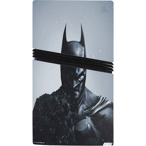 DC Comics Arkham Origins Batman PS5 Pro Console Skin