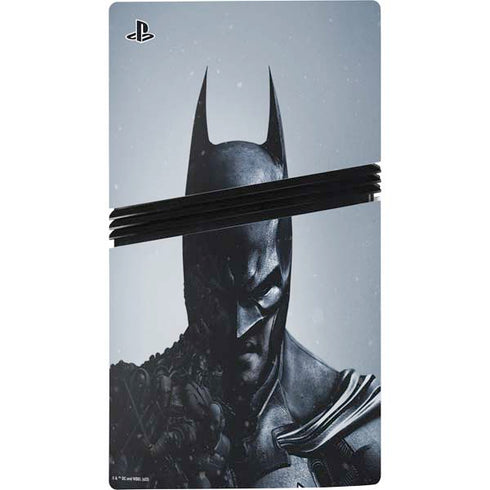 DC Comics Arkham Origins Batman PS5 Pro Disk Console Skin