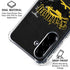 DC Comics Batman Dark Knight Logo Yellow & Black Galaxy A36 5G Clear Case