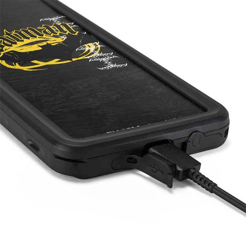 DC Comics Batman Dark Knight Logo Yellow & Black Galaxy S20 Plus Waterproof Case