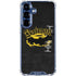 DC Comics Batman Dark Knight Logo Yellow & Black Galaxy S25 Clear Case
