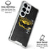 DC Comics Batman Dark Knight Logo Yellow & Black Galaxy S26 Ultra Clear Case
