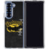 DC Comics Batman Dark Knight Logo Yellow & Black Galaxy Z Fold6 Clear Case