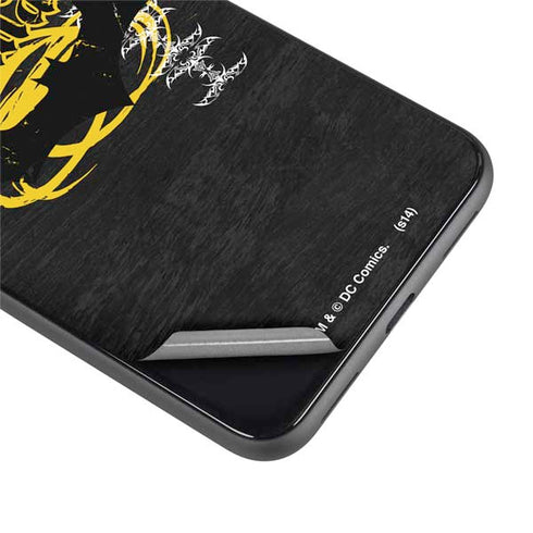 DC Comics Batman Dark Knight Logo Yellow & Black Google Pixel 4 XL Skin