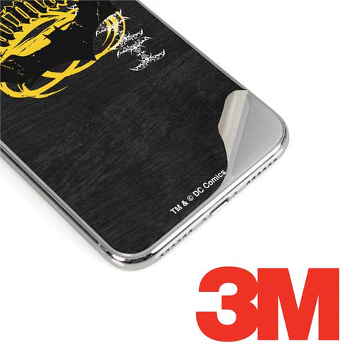 DC Comics Batman Dark Knight Logo Yellow & Black iPhone 11 Pro Skin
