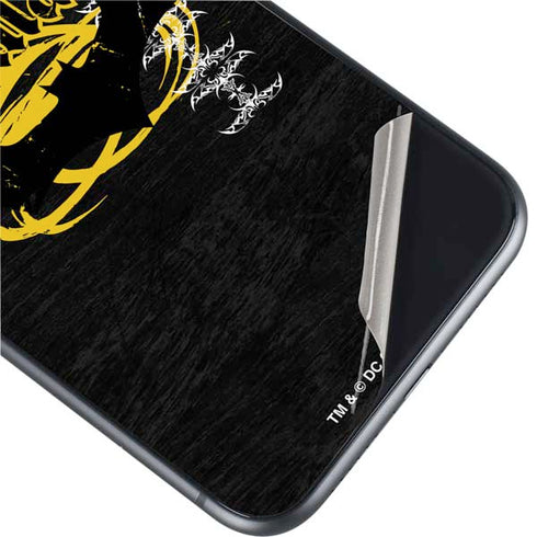 DC Comics Batman Dark Knight Logo Yellow & Black iPhone 11 Skin