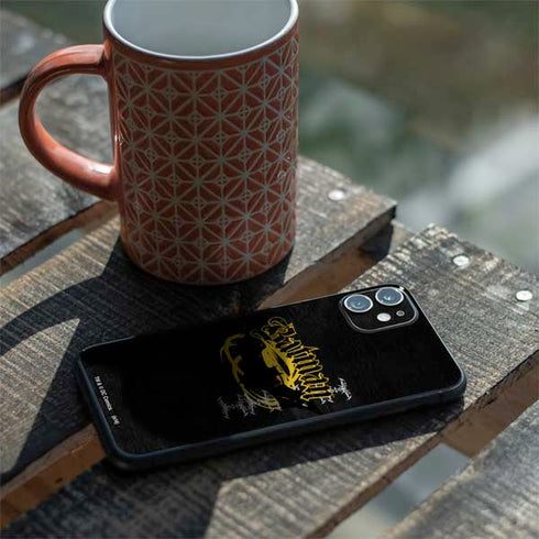DC Comics Batman Dark Knight Logo Yellow & Black iPhone 11 Skin