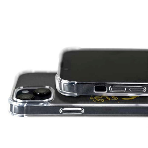 DC Comics Batman Dark Knight Logo Yellow & Black iPhone 14 MagSafe Case