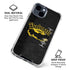 DC Comics Batman Dark Knight Logo Yellow & Black iPhone 15 Clear Case