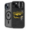 DC Comics Batman Dark Knight Logo Yellow & Black iPhone 15 Kickstand Case