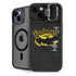 DC Comics Batman Dark Knight Logo Yellow & Black iPhone 15 Plus Kickstand Case