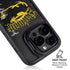 DC Comics Batman Dark Knight Logo Yellow & Black iPhone 15 Pro Max Kickstand Case