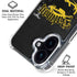 DC Comics Batman Dark Knight Logo Yellow & Black iPhone 16 MagSafe Case