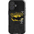 DC Comics Batman Dark Knight Logo Yellow & Black iPhone 16 Plus Impact Case