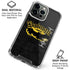 DC Comics Batman Dark Knight Logo Yellow & Black iPhone 16 Pro Clear Case