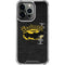 DC Comics Batman Dark Knight Logo Yellow & Black iPhone 16 Pro Max Clear Case