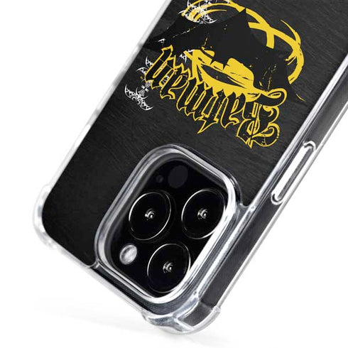 DC Comics Batman Dark Knight Logo Yellow & Black iPhone 16 Pro Max MagSafe Case