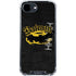 DC Comics Batman Dark Knight Logo Yellow & Black iPhone 16e Clear Case