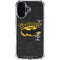 DC Comics Batman Dark Knight Logo Yellow & Black iPhone 17 Clear Case