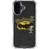 DC Comics Batman Dark Knight Logo Yellow & Black iPhone 17 Clear Case