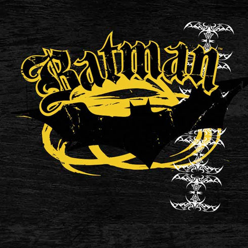 DC Comics Batman Dark Knight Logo Yellow & Black iPhone XS Max Skin