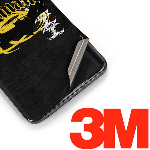 DC Comics Batman Dark Knight Logo Yellow & Black OnePlus 7 Pro Skin