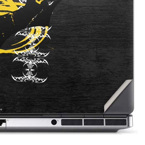 DC Comics Batman Dark Knight Logo Yellow & Black Dell Precision Skin
