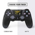 DC Comics Batman Dark Knight Logo Yellow & Black PS4 Controller Skin