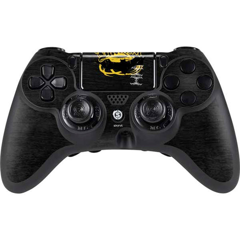 DC Comics Batman Dark Knight Logo Yellow & Black PlayStation PS4 Skins