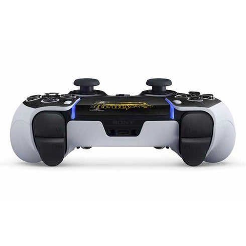 DC Comics Batman Dark Knight Logo Yellow & Black PS5 DualSense Edge Pro Controller Skin
