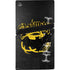 DC Comics Batman Dark Knight Logo Yellow & Black PS5 Pro Disk Console Skin