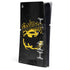 DC Comics Batman Dark Knight Logo Yellow & Black PS5 Slim Digital Edition Console Skin