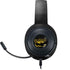 DC Comics Batman Dark Knight Logo Yellow & Black Razer Kraken X Skin