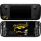 DC Comics Batman Dark Knight Logo Yellow & Black Steam Deck Handheld Gaming Computer OLED Skin