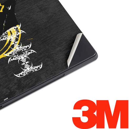 DC Comics Batman Dark Knight Logo Yellow & Black Surface Pro 7 Skin