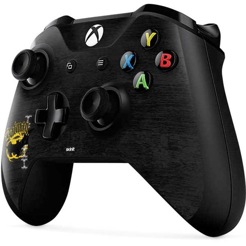 DC Comics Batman Dark Knight Logo Yellow & Black Xbox One X Controller Skin
